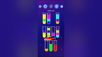 Water sort club Level 611 to 615 Gameplay 