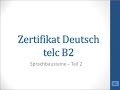 Zertifikat Deutsch telc B2 - 200 Jahre Fahrrad