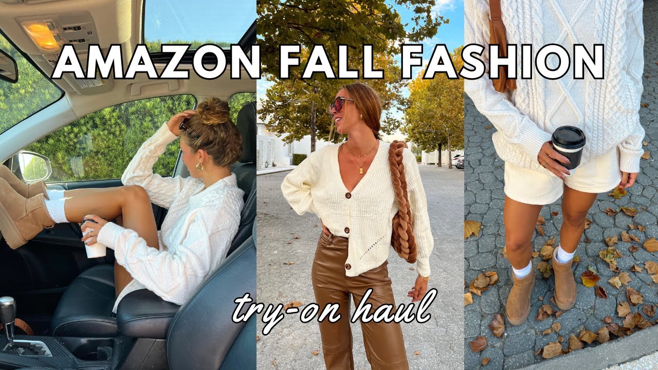HUGE Amazon Fall Fashion Haul 2023 *tryon* YouTube