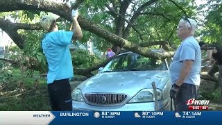 Central Topeka sees significant storm damage