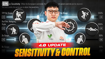 BGMI 4.0 Update Sensitivity or Control’s Breakdown in 5 Min’s ( Gyro Or Non Gyro )