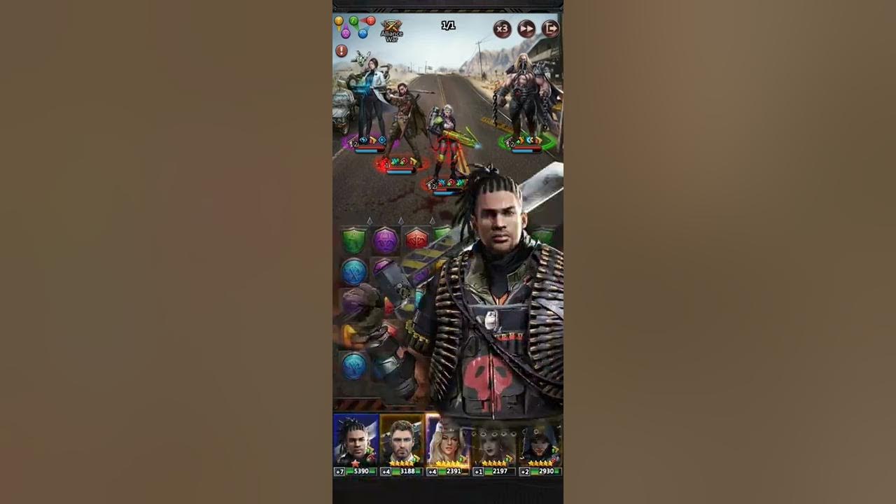 15.8mil vs 11.6mil Lineup in Alliance Conquest Puzzles & Survival