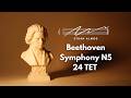 24 TET Symphony Nº5 1st Movement Beethoven 