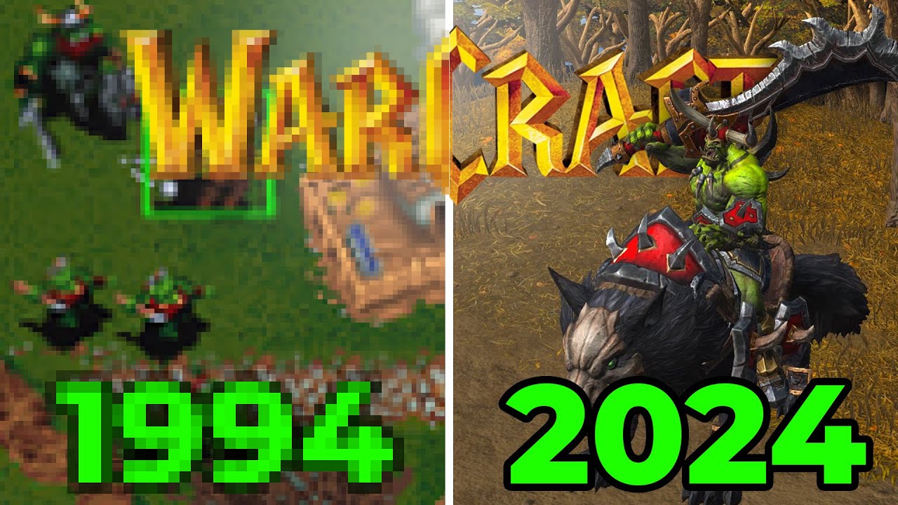 Evolution of Warcraft 1994-2024