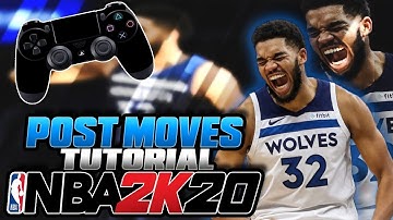 HOW TO BECOME UNGUARDABLE IN POST ON 2K20 - BEST ANIMATIONS + TIPS ON POST HOOKS AND FADES