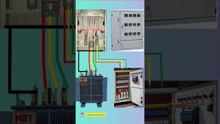 Transfer to LT Panel & Capacitor Panel Full Connection Diagram?substation @gopinathsadhu26