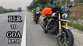 EP. 1 | BANGALORE TO GOA RIDE  TVS RONIN 225