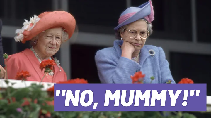 "No, mummy!" Queen Elizabeth II private moment wit...