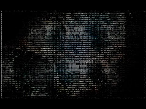 Space Ascii Art created with Asciiville