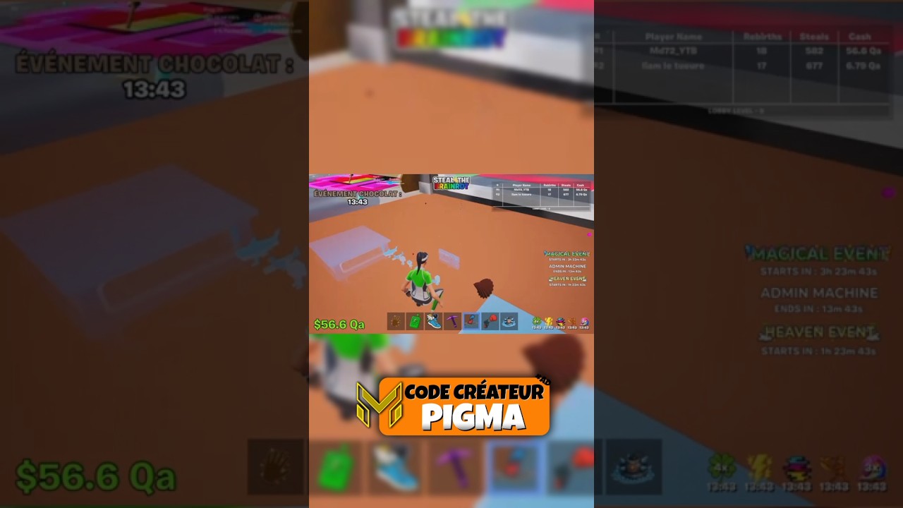 Ce qui est CACHÉ sous la map de Steal The Brainrot 😱🧠