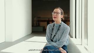 #HandsOfLouvreAbuDhabi - The Installation of Ceremonial armour with the arms of the Shishido family"