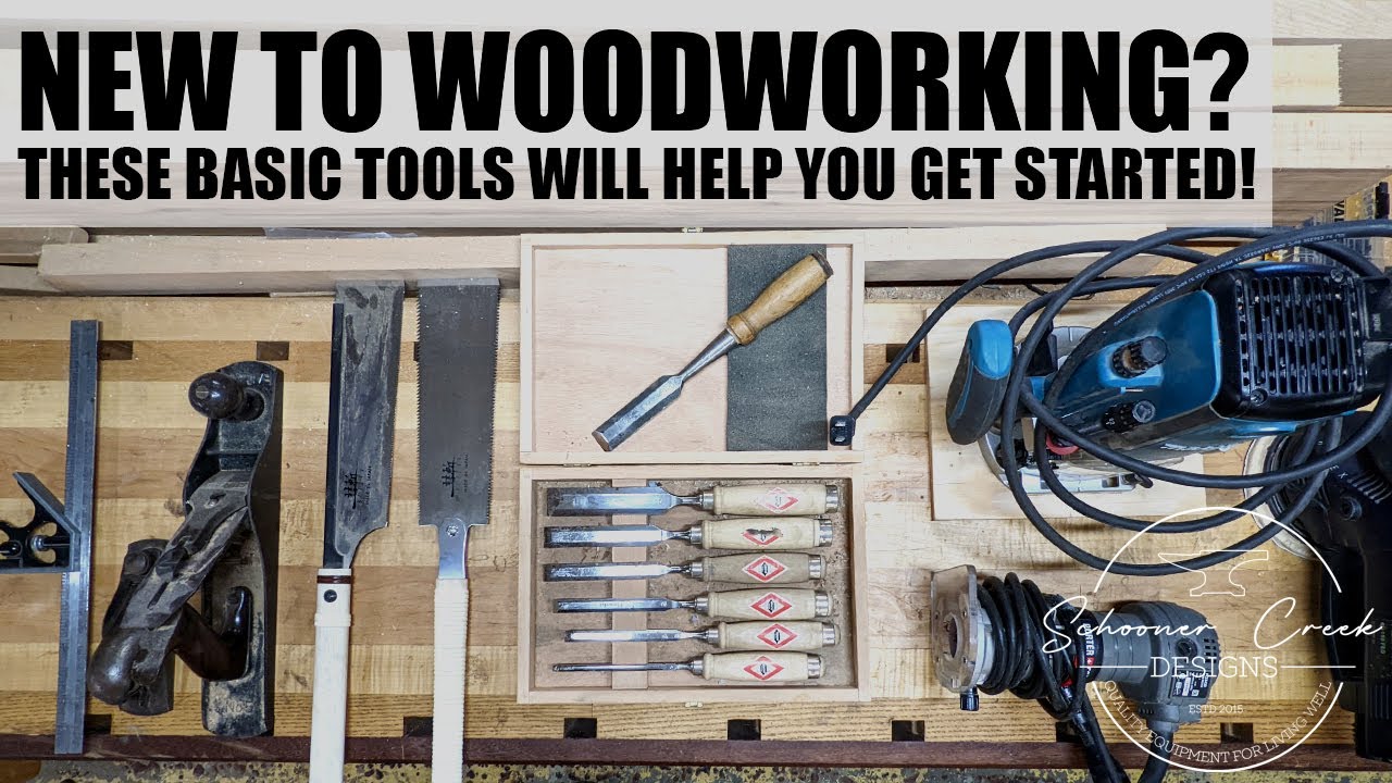 New to Woodworking? These basic tools will help you get started! - YouTube