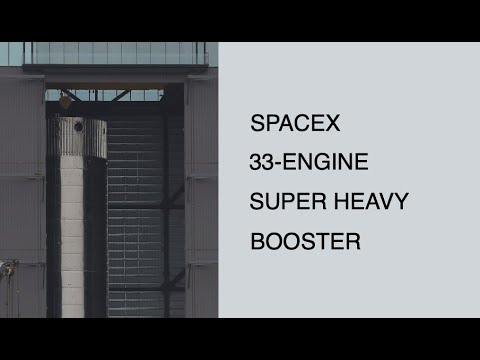 SpaceX has finished stacking its first 33-engine Super Heavy booster prototype [space news]