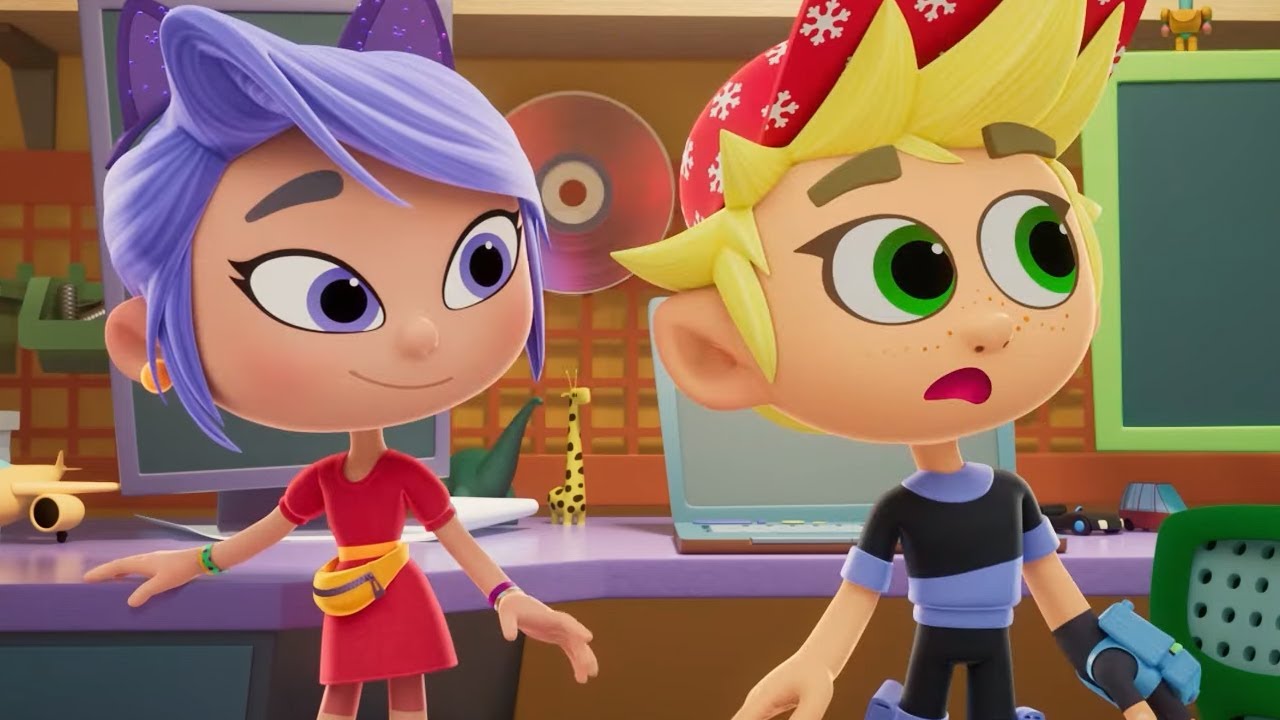 Живой гараж - Новогодняя мечта (33 серия) Мультфильмы для детей