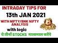 Best intraday trading tips for 15 Jan 2021🔥  Intraday ...