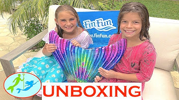 The UNBOXING A FIN FUN MERMAID TAIL ~ TWILIGHT SPARKLE | Theekholms