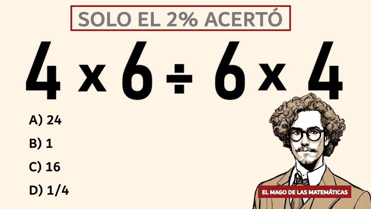 🧠7 PREGUNTAS DE MATEMATICA PARA ACTIVAR TU CEREBRO - NIVEL1 - Profesor Bruno Colmenares