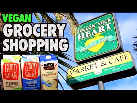 Follow Your Heart Market & Cafe VEGAN Grocery Shopping