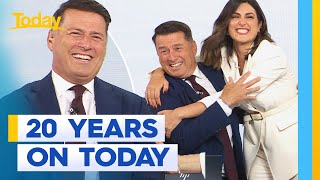 Karl Stefanovic celebrates 20 years with Today | Today Show Australia