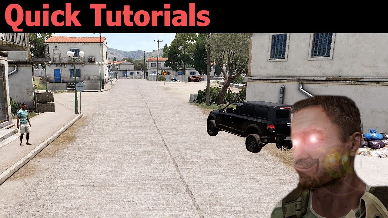 Arma 3: How to perform a car assasination in public zeus