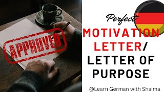 How to write powerful motivation letter for German Student Visa?