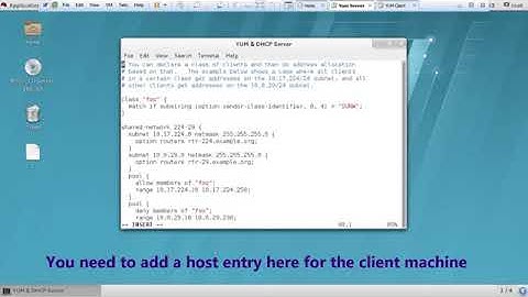 RHEL 7 Tutorial in HINDI - DHCP Server Configuration Part - 2 ( MAC Binding & Lease Database )