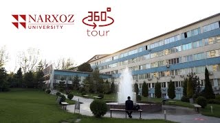 Виртуальный тур по Университету Нархоз (360 video)