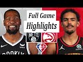 Brooklyn Nets vs. Atlanta Hawks Full Game Highlights | NBA Season 2021-22