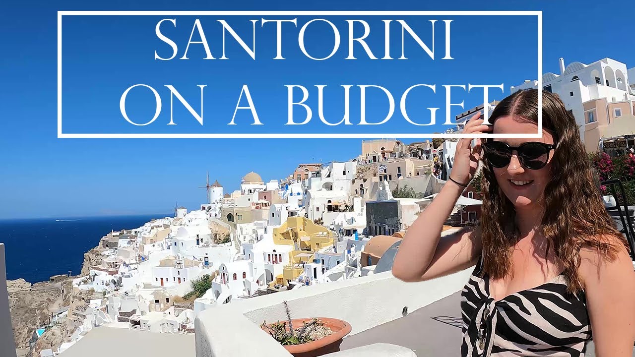 We tried to do SANTORINI ON A BUDGET... DID WE MAKE IT?!