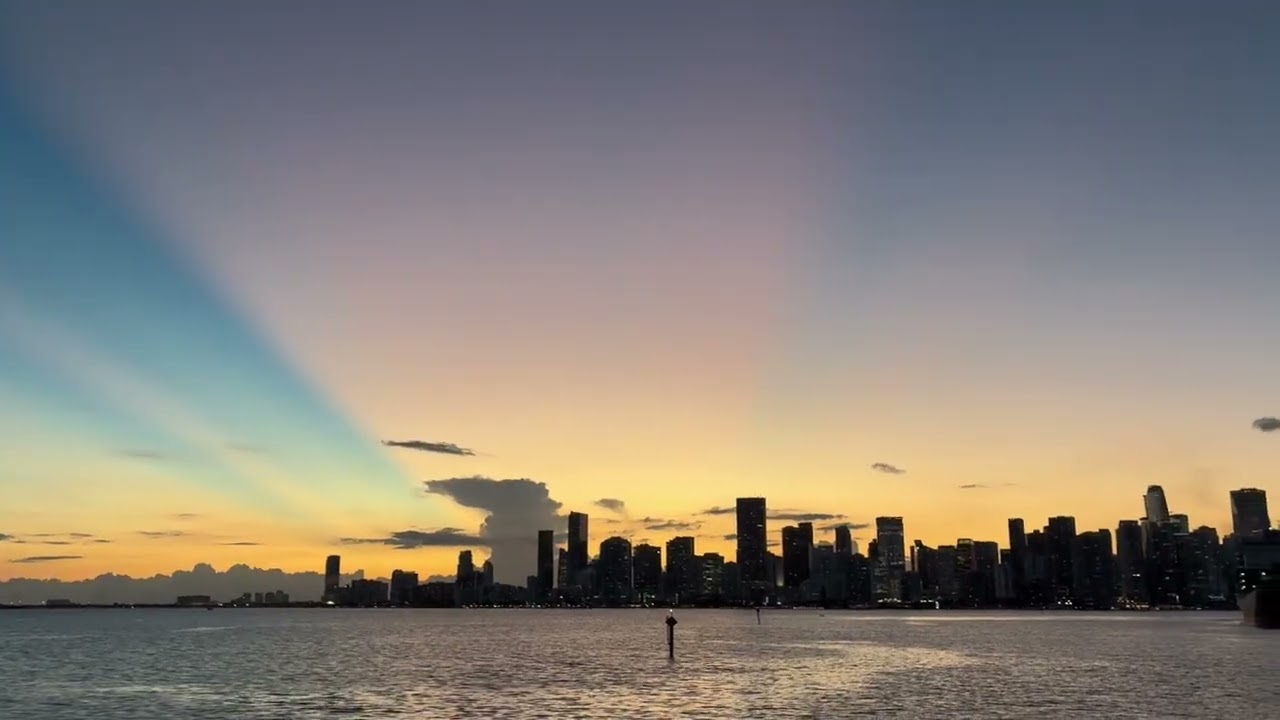 Miami view from boat tour 