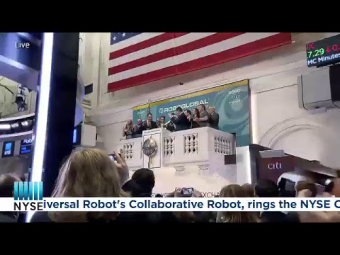 ROBO Global NYSE Arca ROBO Rings The NYSE Closing Bell