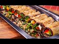 EGGPLANT ROLLS RECIPE 🍆| EASY APPETIZER WITH CHEESE | APÉRO | HOW TO COOK EGGPLANTS 
