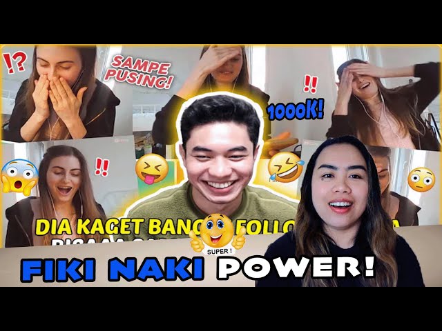 FIKI NAKI - LIVESTREAM PRANK!! Dia Langsung Kaget Di Follow RIBUAN ORANG ‼️😂 | MJ REACTION class=