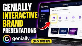 How to setup Genially for interactive brand presentations - Quick Tutorial