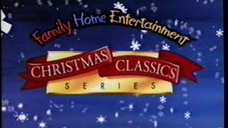 Christmas Classics Series - Family Home Entertainment (1996) Promo (VHS Capture)