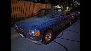 1987 Toyota Pickup Xtra cab long bed walkaround