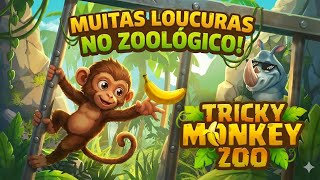 Tricky Monkey Zoo - Muitas Loucuras no Zoológico! #keymailer #trickymonkeyzoo