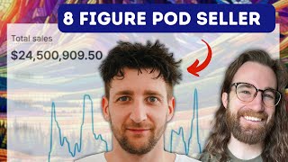 How Oli creates 8-figure POD brands in 2024 – (Success & Strategy Interview)