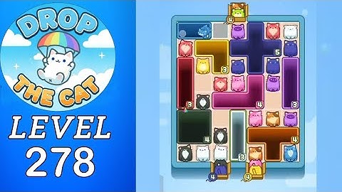 Drop The Cat Level 278 Walkthrough