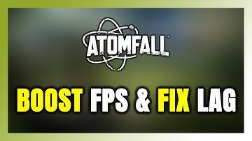 How to BOOST FPS and FIX LAG in Atomfall! Optimization Guide