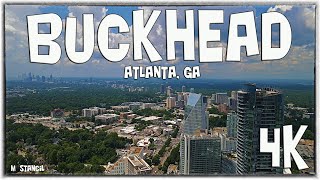 Buckhead - Atlanta Ga 4K Dji Mavic Air 2 Footage Amazing Aerial Shots Of Atlantas 3Rd Skyline