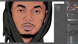 Cartoon Speedart _adobe Illustrator _quiet