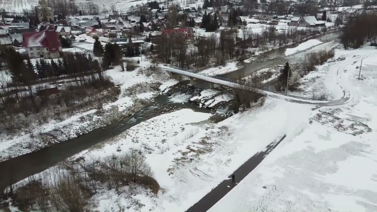 Czarny Dunajec z drona