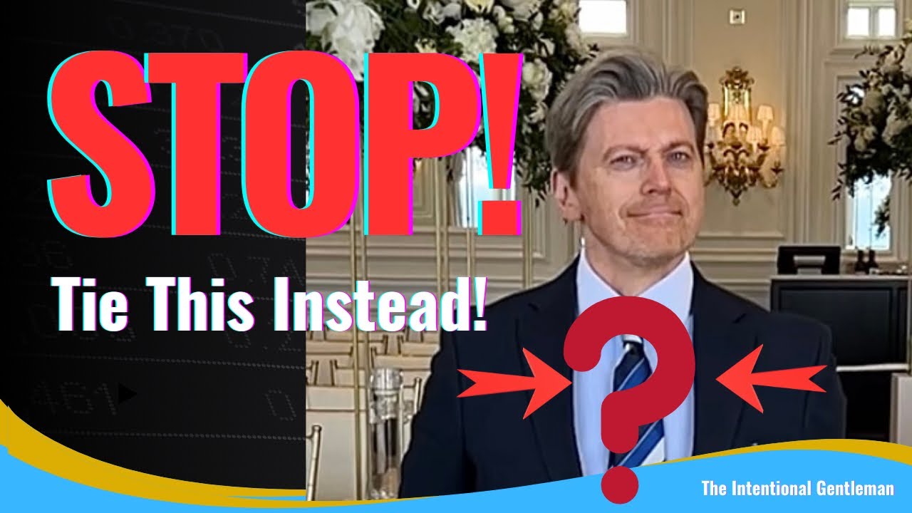 How to Tie a Tie Properly (Step-by-Step for Beginners)