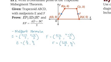 9-2 Proofs Using Coordinate Geometry