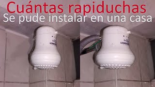 Cuantas Rapiduchas Se Pueden Instalar En Una Casa