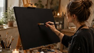 Watch These Stone Steps Come to Life with Beautiful White Flowers! 🌿🤍 Easy Acrylic Painting screenshot 5