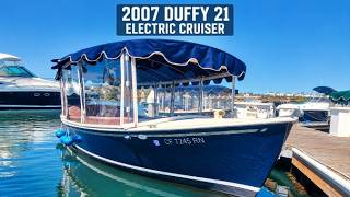 2007 Duffy Classic 21 Electric Boat | Quiet Harbor Cruiser Walk-Through by South Mountain Yachts