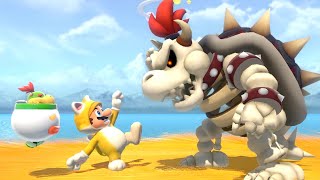 Bowser's Fury  Final Boss Dry Bowser & Ending