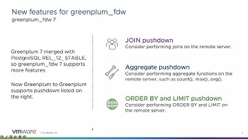 Explore external data with Foreign Data Wrappers in Greenplum 7